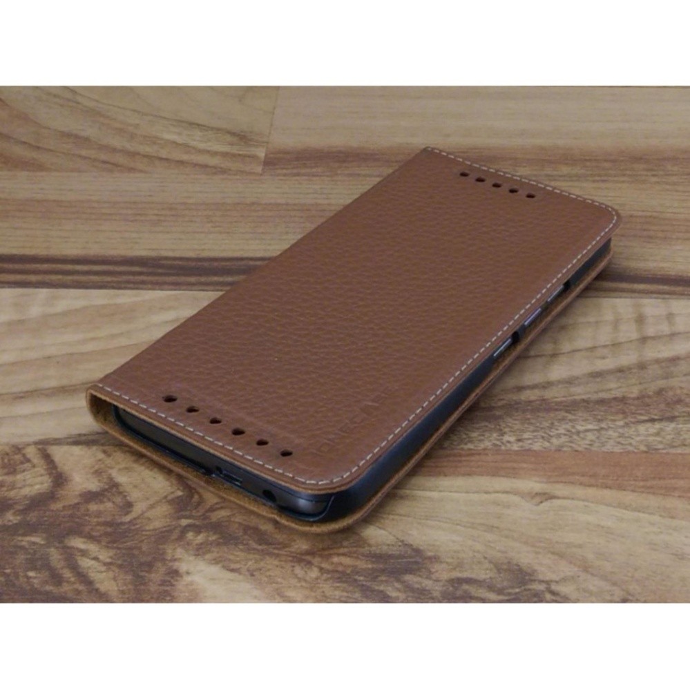 Bao Da IONE HTC ONE M9 da bò LC Màu Nâu