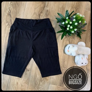 Quần ngố đen bigsize