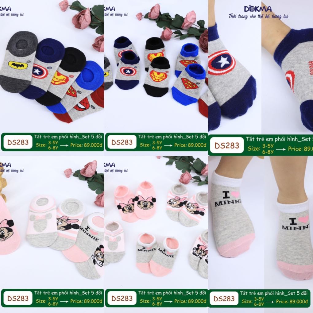 Tất Dokma cho bé từ 3y-8y