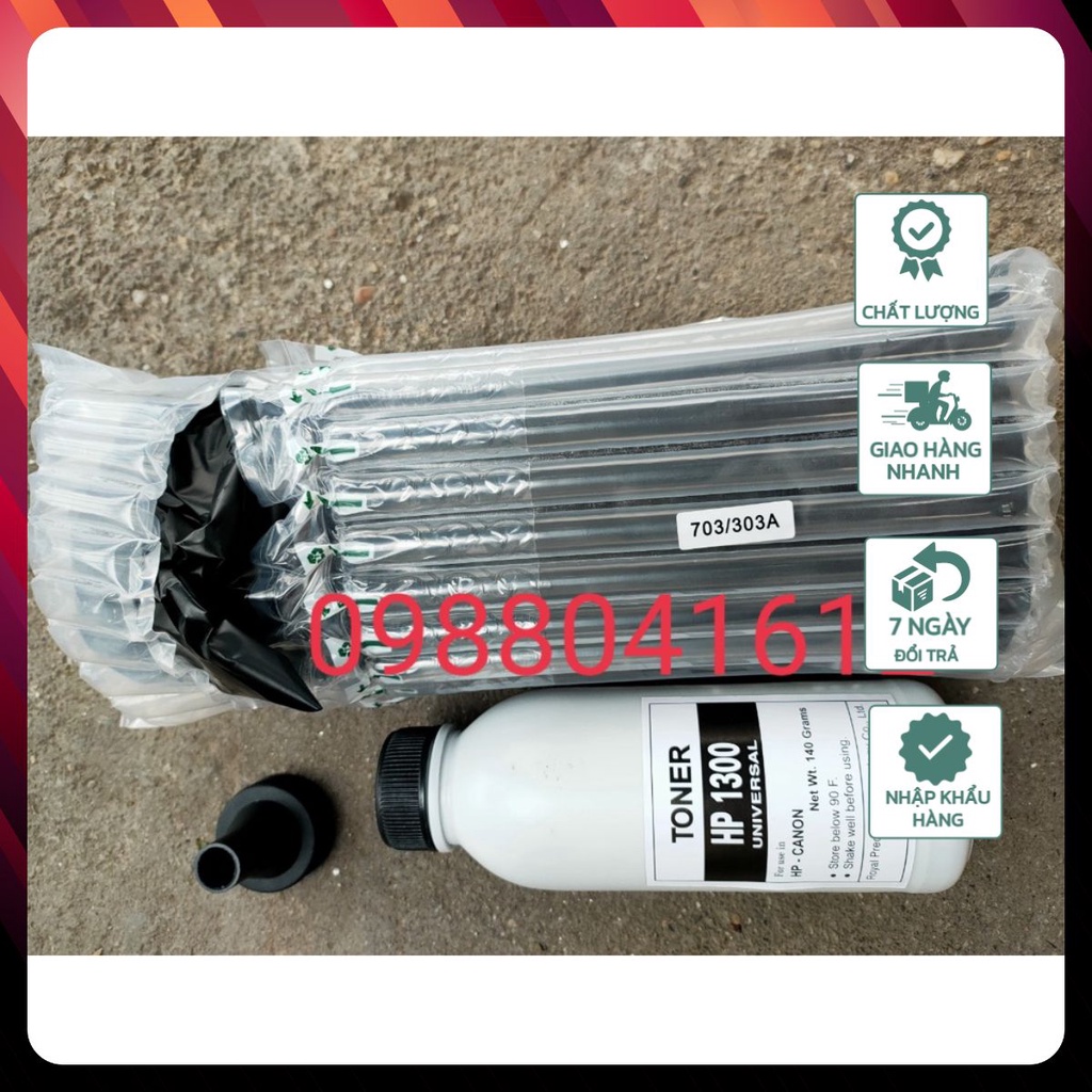 combo 1 chai mực + 1 hộp mực + 1 phễu dùng máy in canon 2900