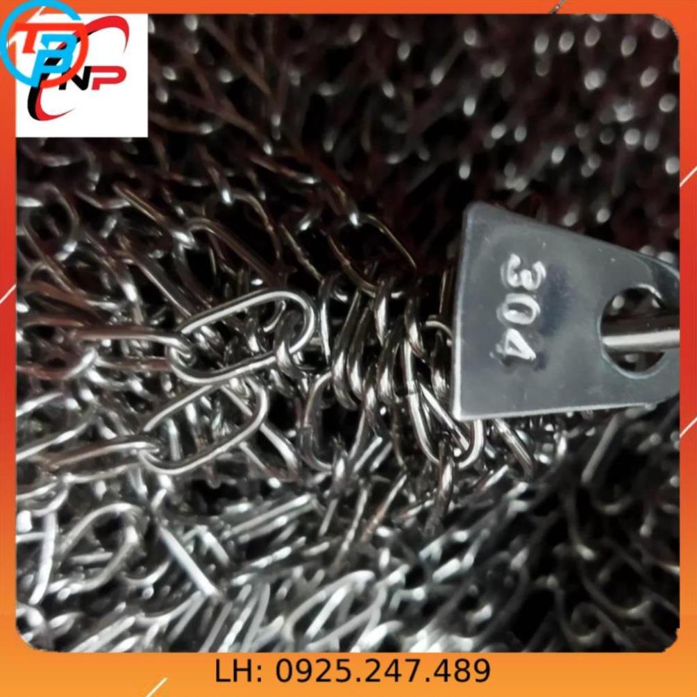 Dây Xích INOX 304 chuẩn xịn 3mm.Kimkhinhatphat