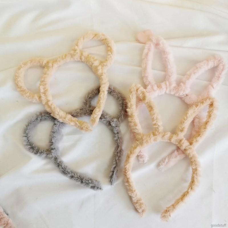 Cài tóc tai thỏ dễ thương cho bé gái