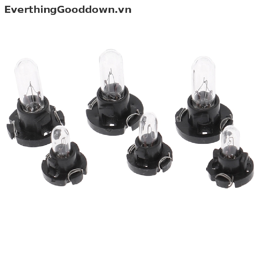 Everthinggooddown Set 5 Đèn LED T3 T4.2 Gắn Bảng Điều Khiển Dành Cho Ô Tô