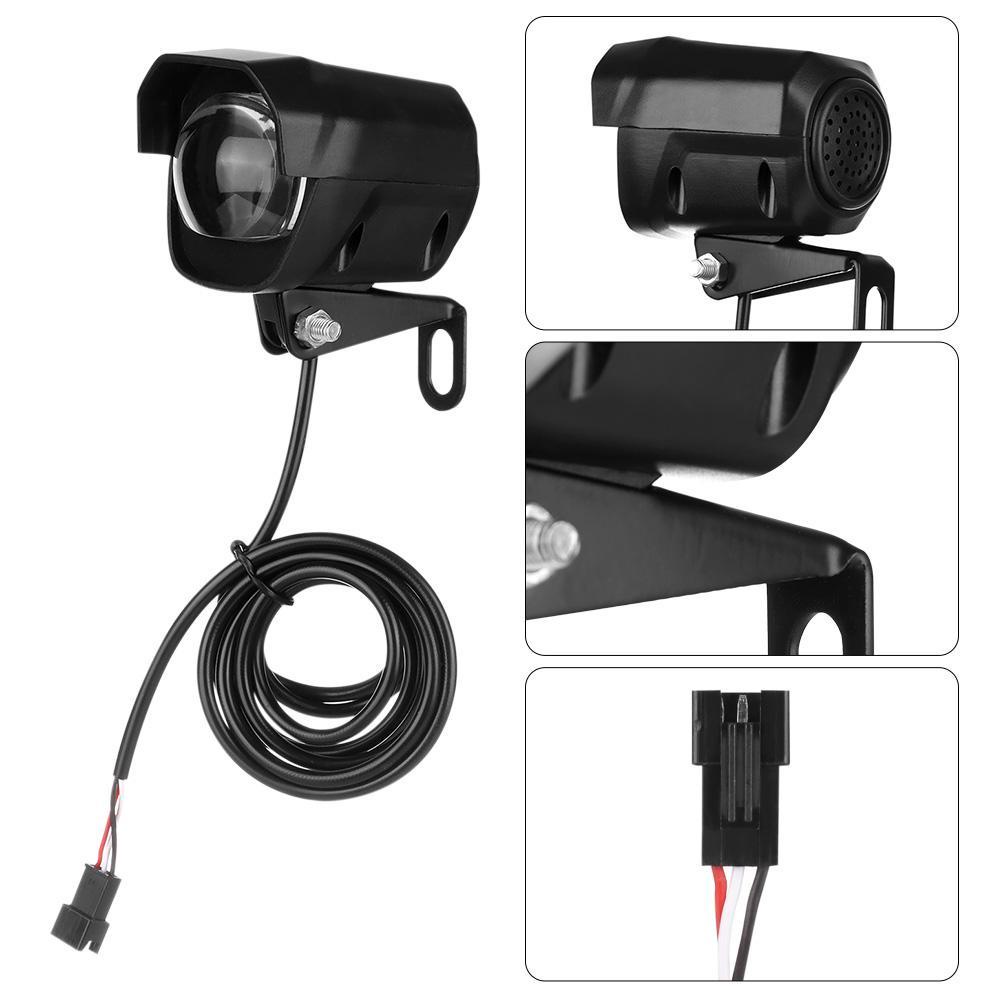 SUYO Đèn Pha LED 2 Trong 1 Chống Thấm Nước Cho Xe Đạp Điện