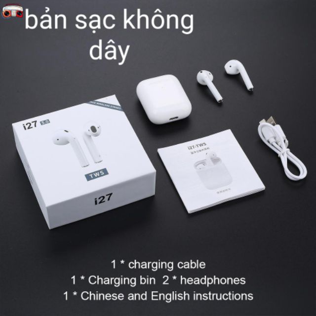 TAI NGHE BLUETOOTH TWS I27