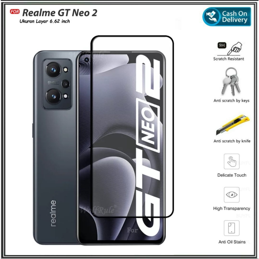 Kính cường lực chống trầy cho Realme GT Neo 2