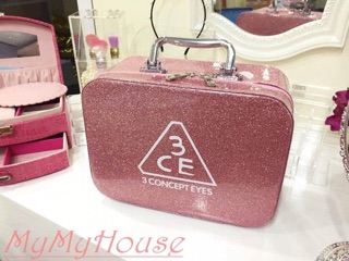 CỐP MỸ PHẨM 3CE NHŨ BẠC