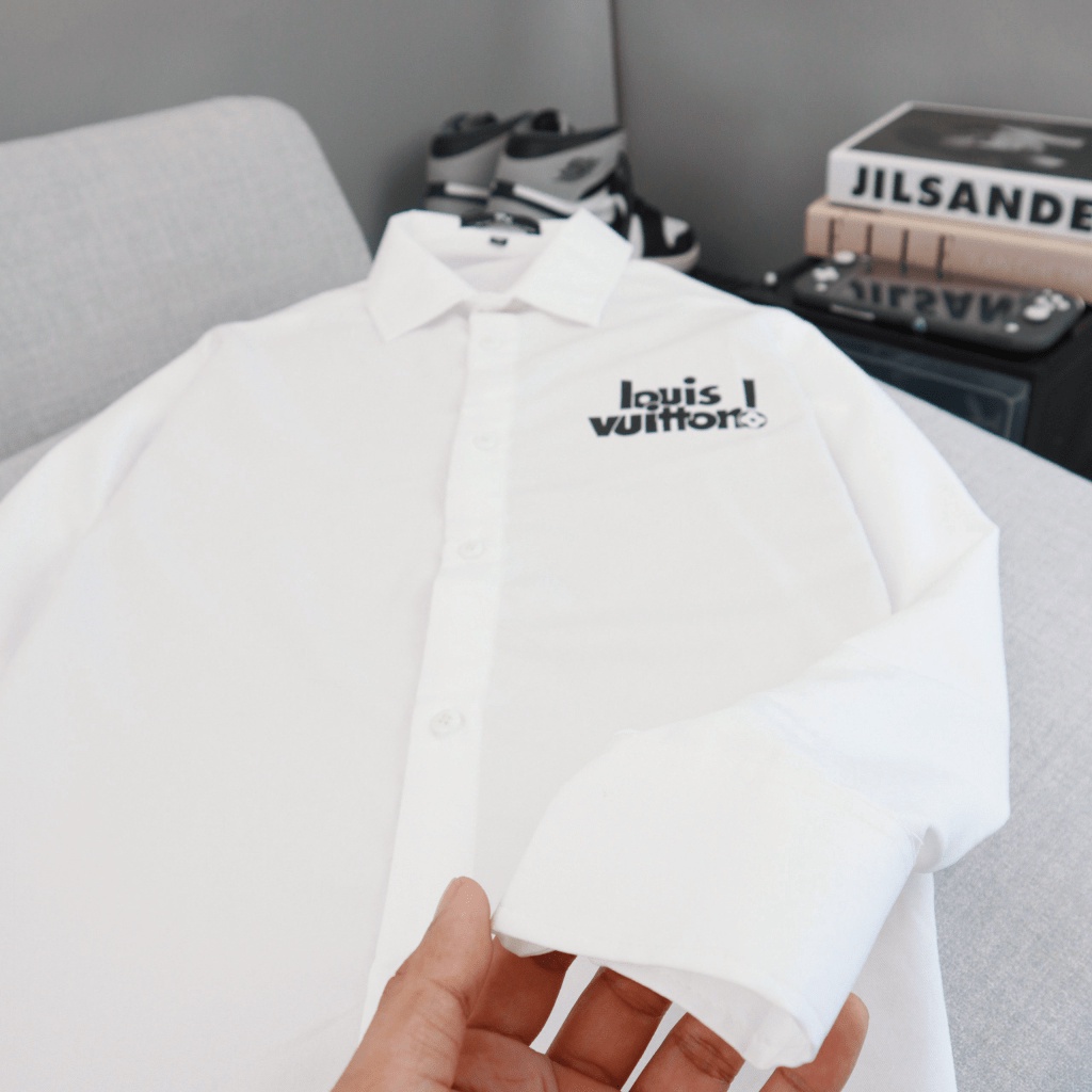(FREE SHIP) ÁO SƠ MI NAM HẠO TIÊT LVI ĐẸP SANG CÁ TÍNH THỜI TRANG SÀNH ĐIỆU CHẤT LIỆU LỤA CAO CẤP CO GIẢN COA HAI MÀU ĐE