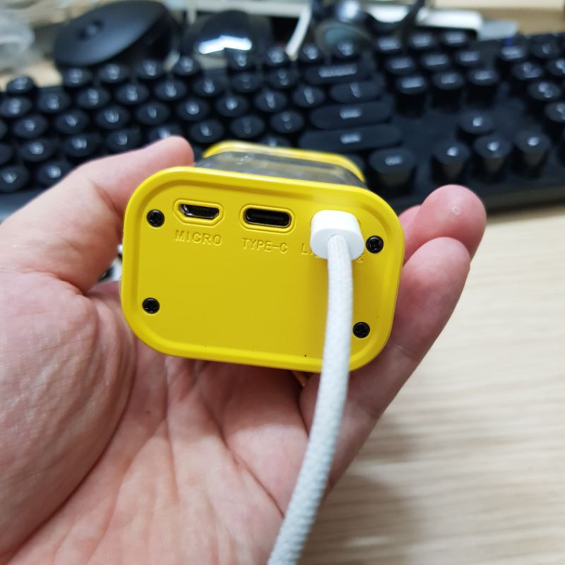 Sạc dự phòng PD 22.5w DIY, nhiều cổng sạc vào ra đa năng