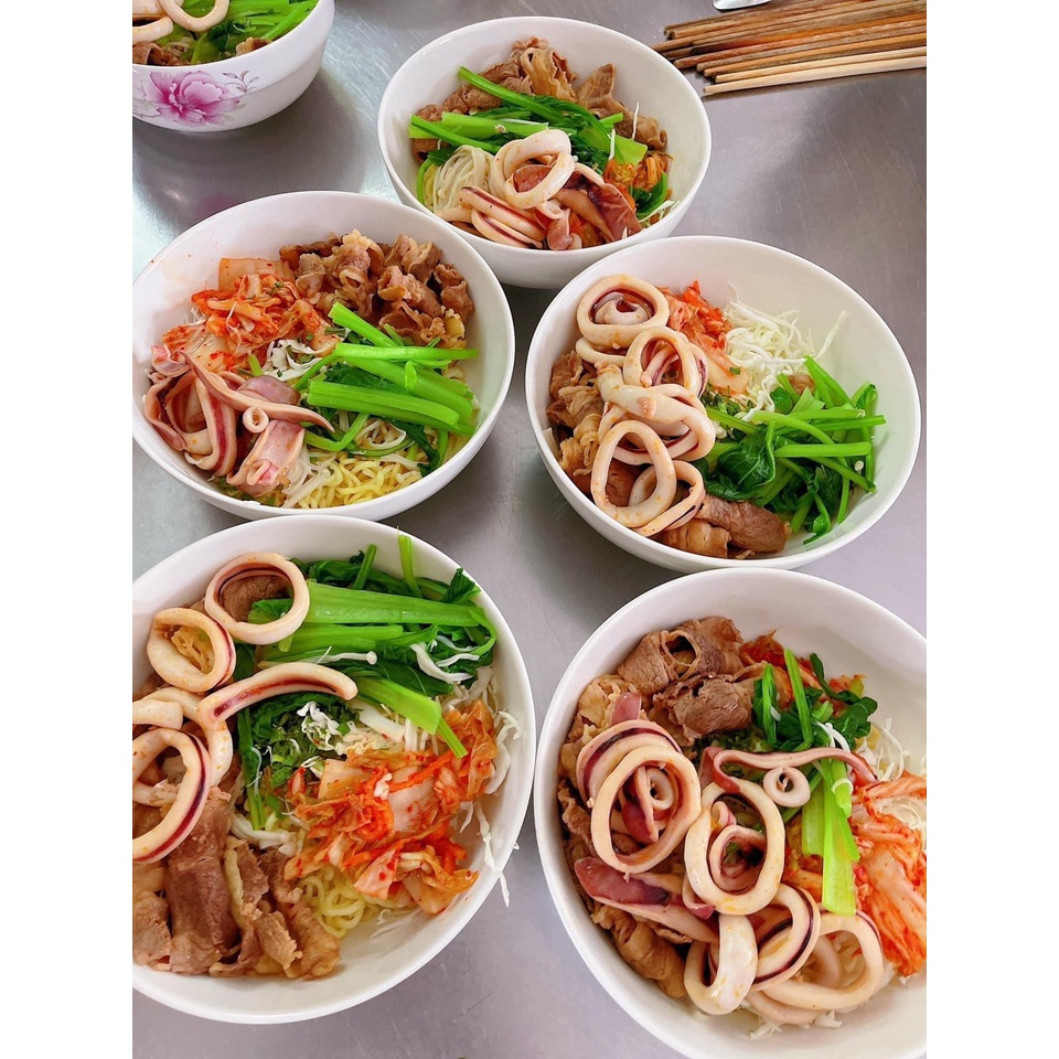 Mực ống cắt khoanh gói 1kg loại ngon