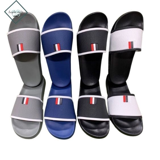 Dép Nam Dép Quai Ngang Thom Browne Phối Viền Trắng Cực Đẹp hợp thời trang  HÓT Style 2022