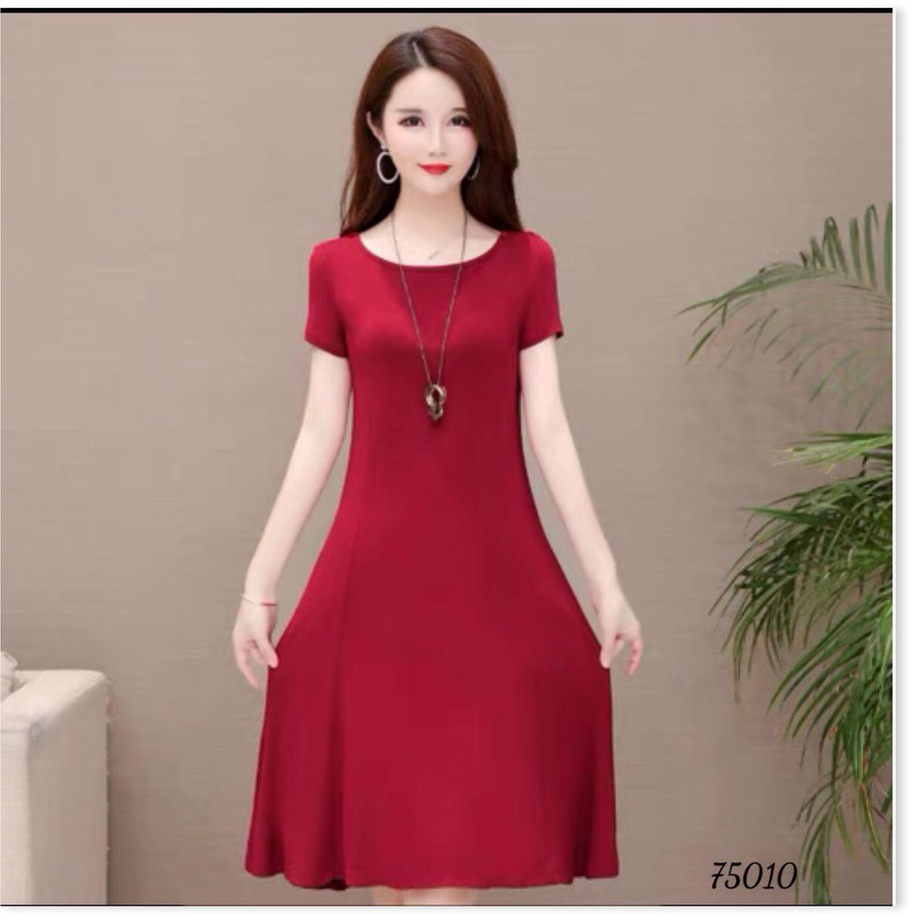 ĐẦM ĐŨI QUÃNG CHÂU,THIẾT KẾ HỌA TIẾT TRƠN NHƯNG KHÔNG KÉM PHẦN SANG TRỌNG KHÁNH AN FASHION