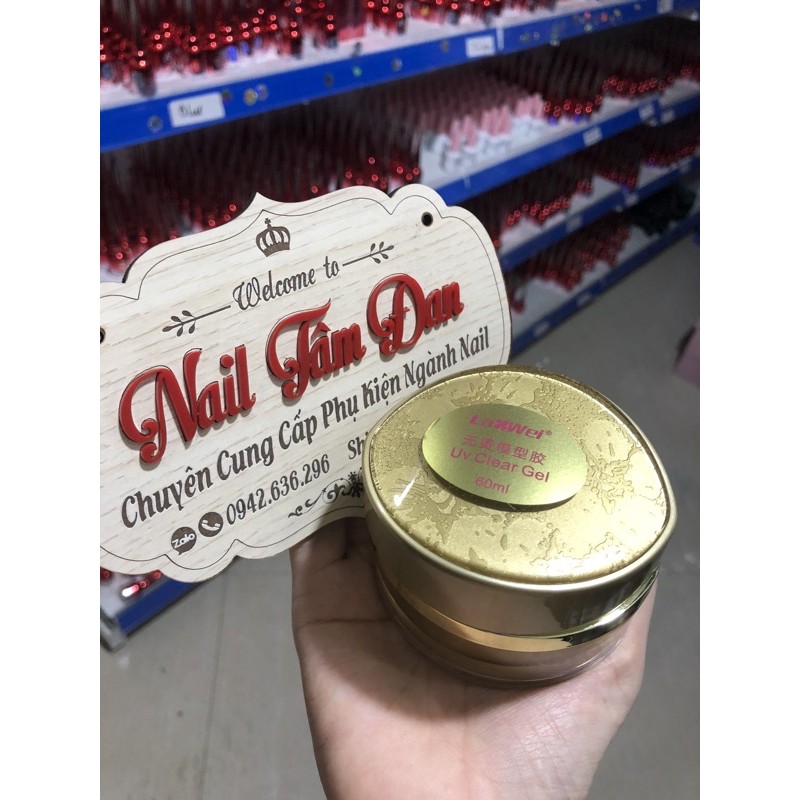 Gel Đắp Không Nóng Không Chảy Lawei 60ml