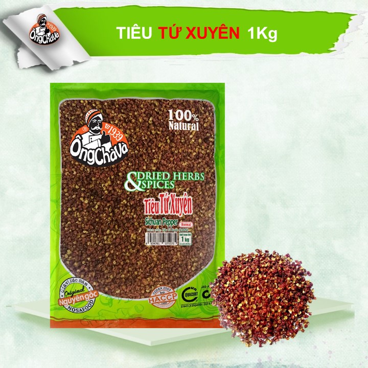 Tiêu Tứ Xuyên Ông Chà Và 1kg (Sichuan pepper)