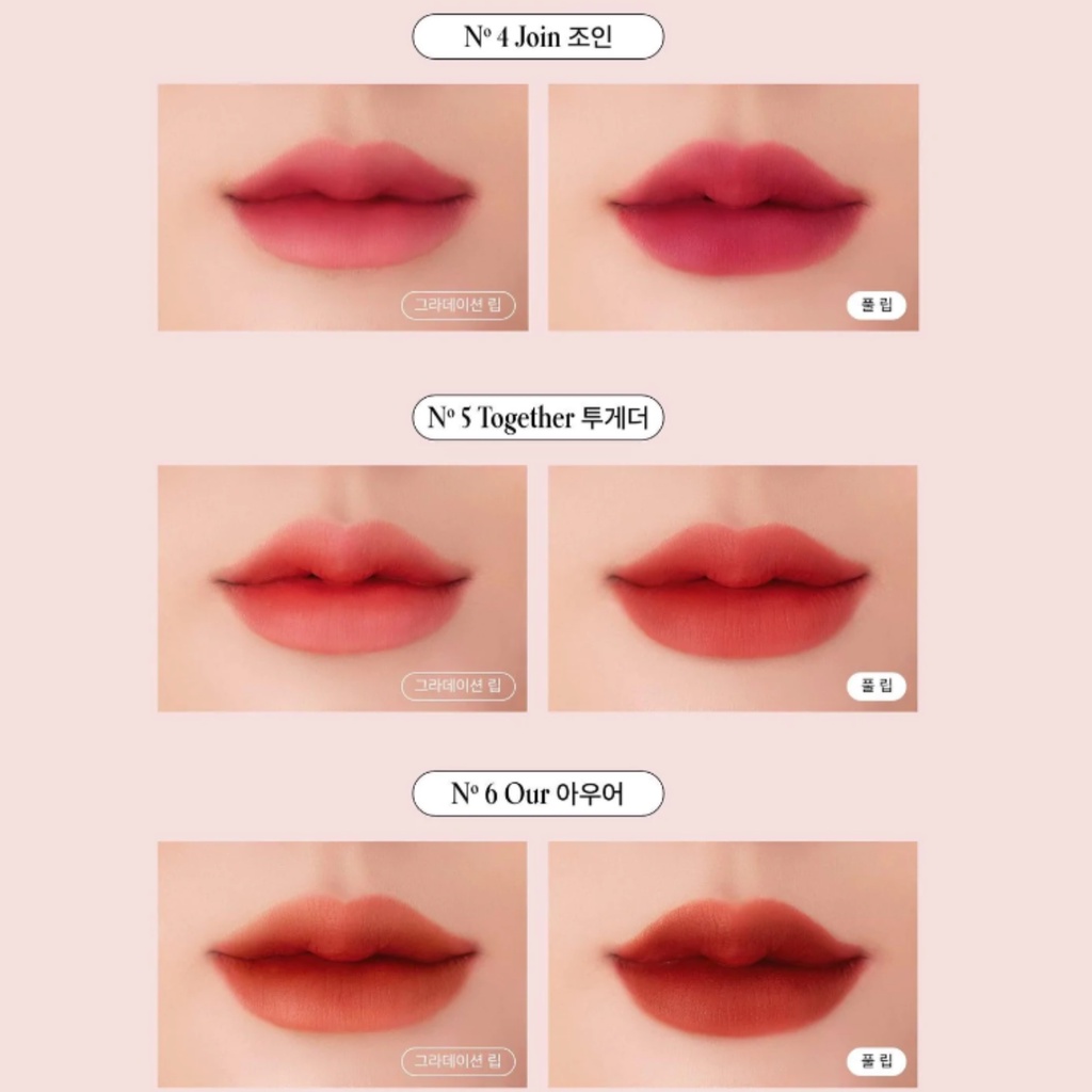 Son Kem Lì Unleashia Hug Velvet Tint