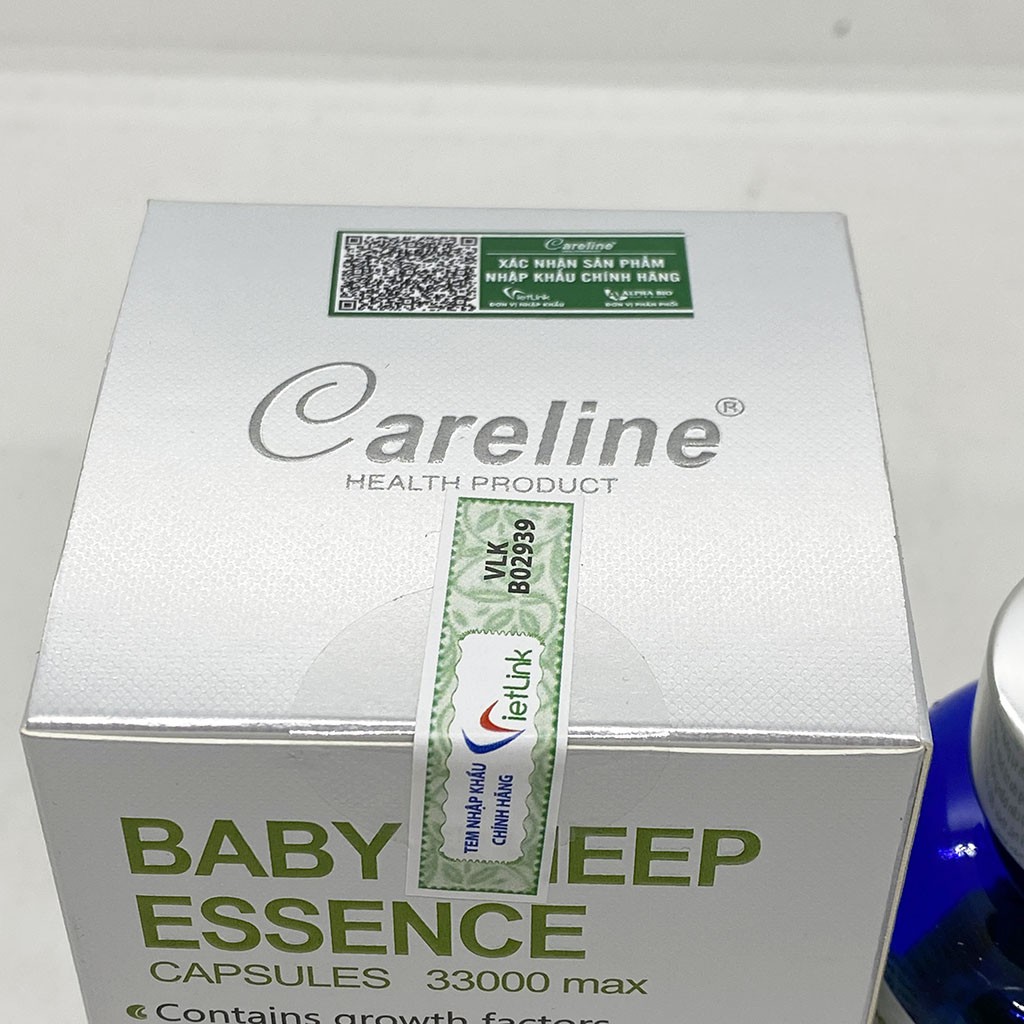 Viên Uống Nhau Thai Cừu Careline Baby Sheep Essence Tăng Cường Nội Tiết Tố Hộp 60 Viên - NT086