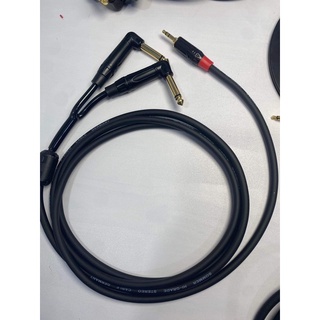 Dây đầu 3.5li ra 2 đầu 6 li cong và thẳng dây 3.5 li ra 2 đầu canon đực