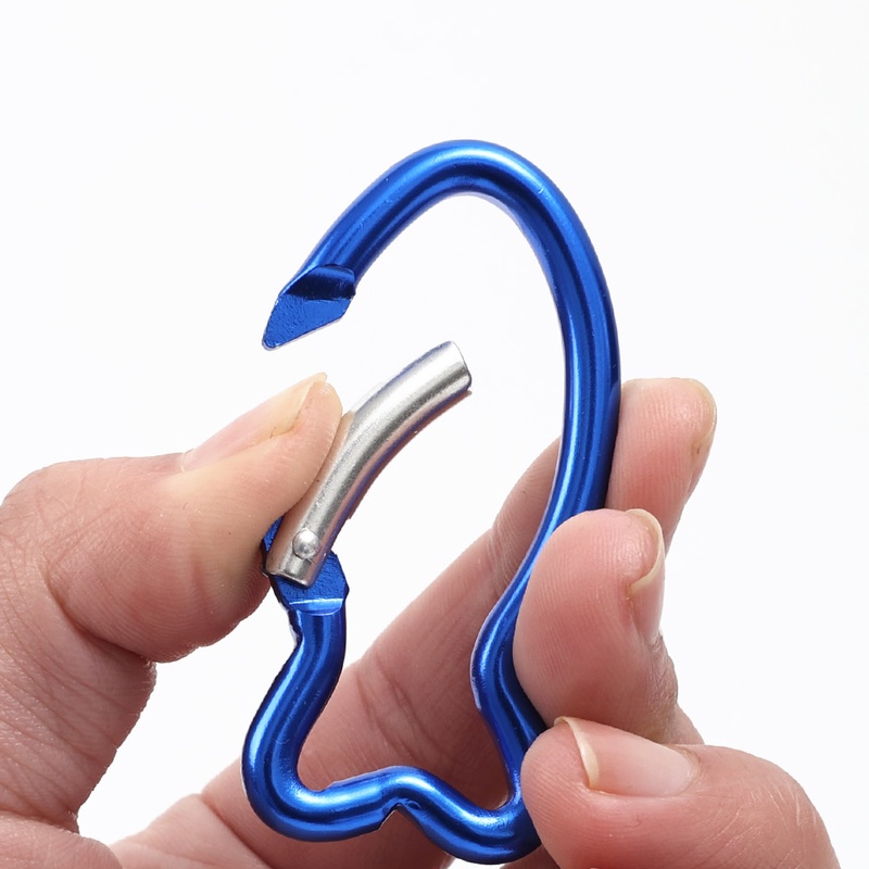 Móc Khóa Hình Cá Bằng Hợp Kim Nhôm Tiện Lợi