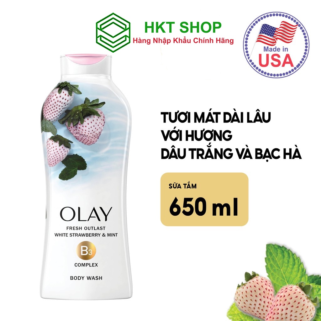 [USA] Sữa tắm Olay Mỹ 650ml - HKT Shop