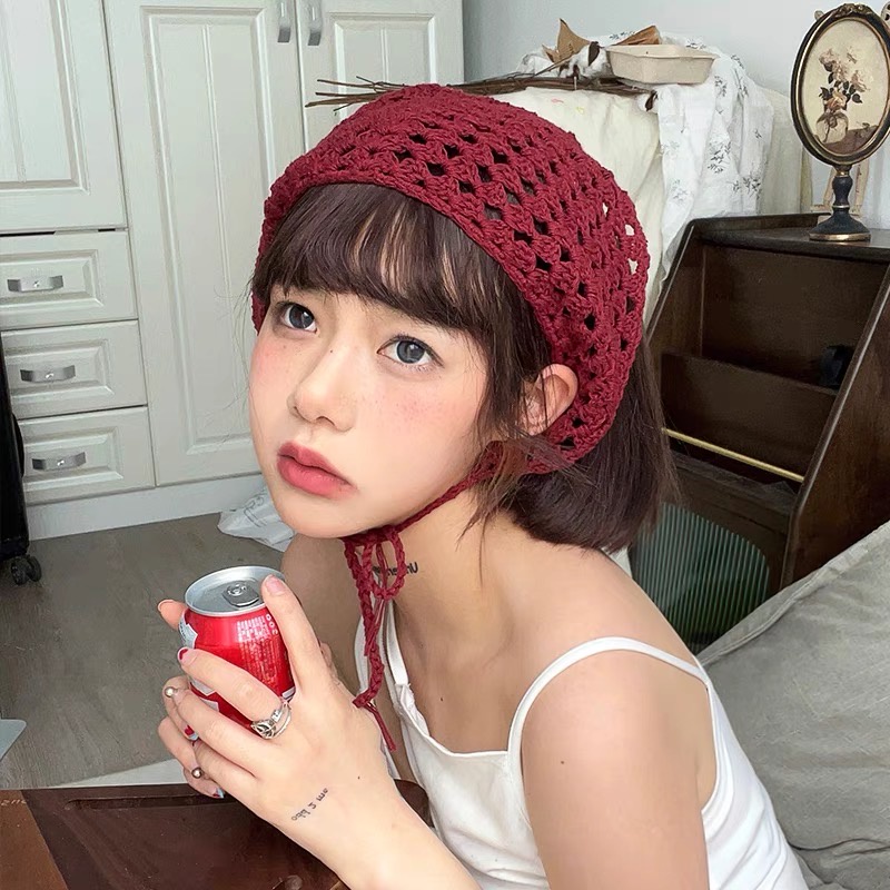 Băng đô MG STUDIO đan dệt kim móc tay