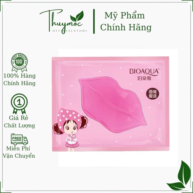 Mặt Nạ Dưỡng Môi Bioaqua hàng Nội địa Trung chính hãng 8g