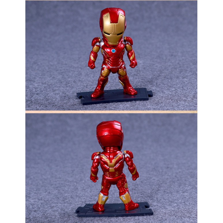 Mô hình 5 nhân vật Marvel Avenger cao cấp 9cm - The Royal's