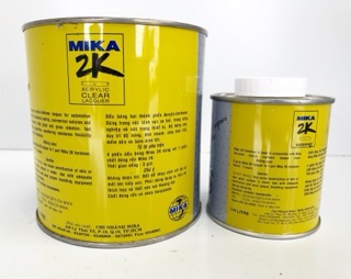 Dầu Bóng 2k Mika (2 Thành Phần)