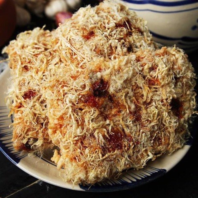 FREESHIP CƠM CHÁY CHÀ BÔNG TÚI 500gram GHIỀN FOOD