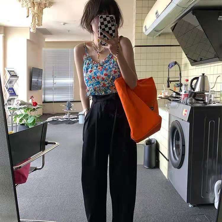 Túi vải canvas đeo vai sức chứa lớn phong cách Nhật Hàn cho nữ