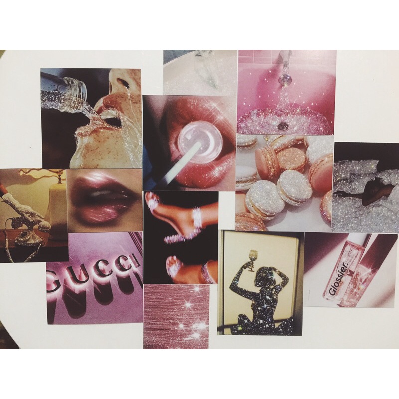 Set 13 tấm postcard BLING BLING. TẶNG KÈM STICKER TRÒN