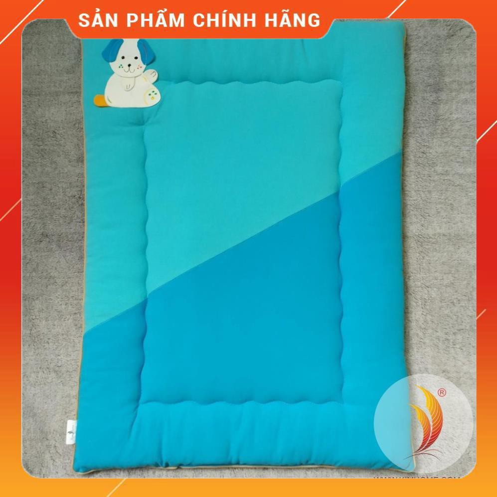 [Chính Hãng] Bộ nệm gối cho bé SơSinh thương hiệu Kim Home chất liệu vải cotton xốp chần gòn giá tốt