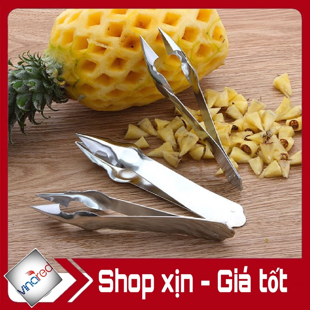 Gắp dứa, gọt mắt dứa thơm khóm ( Bộ 4 cái )
