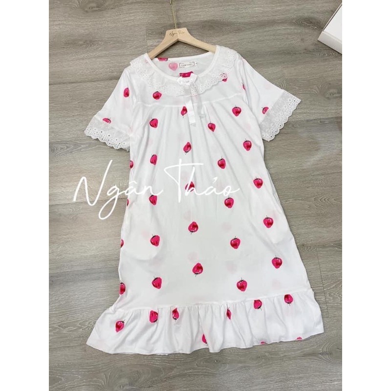 Váy ngủ hoạ tiết ngộ nghĩnh