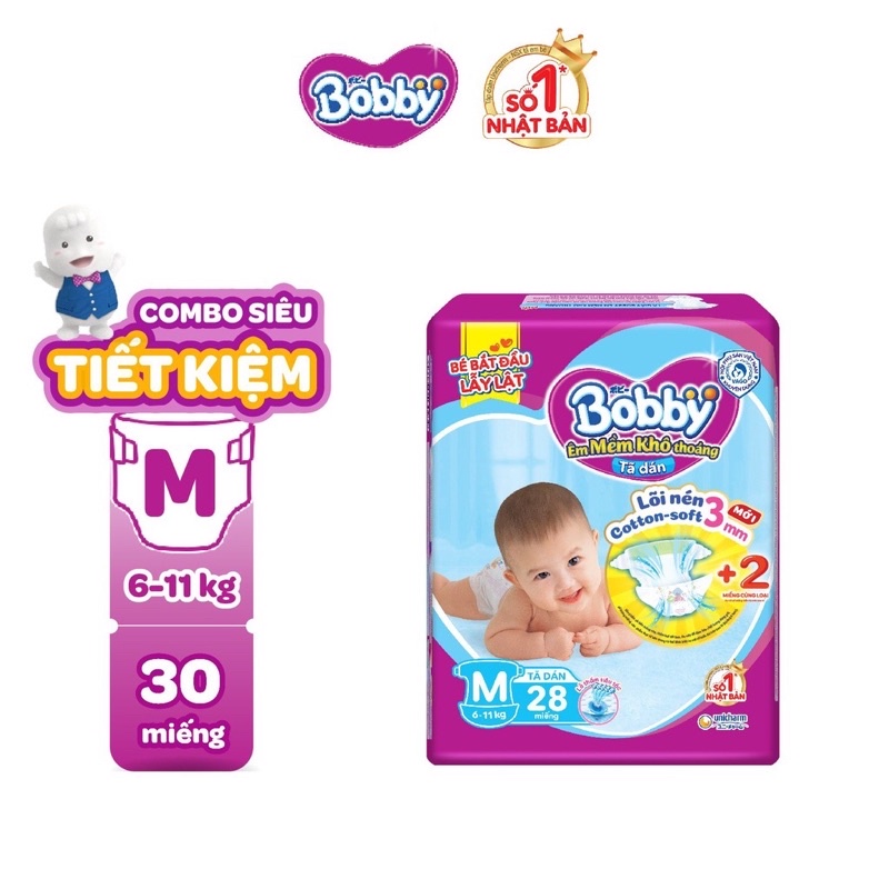 Tã Dán Bobby M28