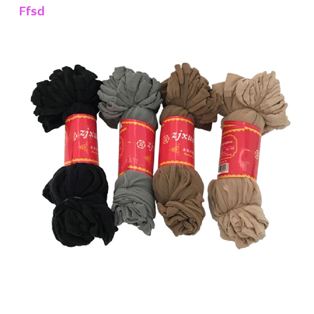 {Ffsd} Set 10 Đôi Vớ Ngắn Siêu Mỏng Trong Suốt Co Giãn Đơn Giản Cho Nữ * Hàng Bán Chạy