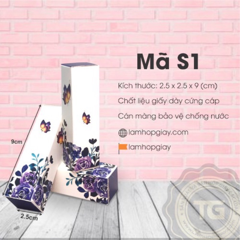 100 hộp đựng son S1