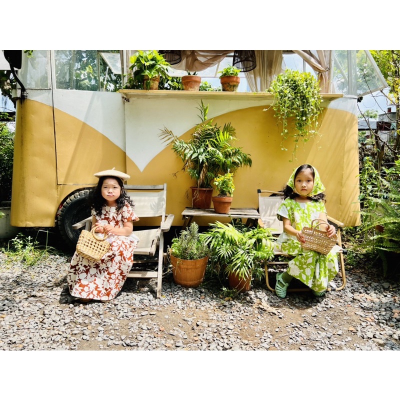 Đầm mùa Hè phong cách Hàn Quốc cho bé gái