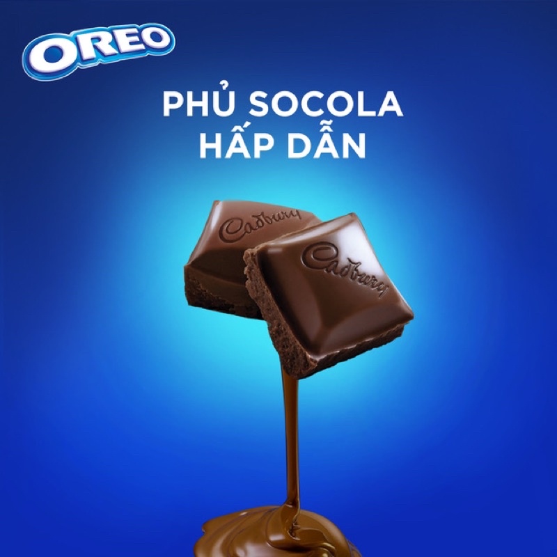 HỘP BÁNH OREO SOCOLA PIE NHÂN DẺO MARSHMALLOW HỘP 360G ( 12 CHIẾC )