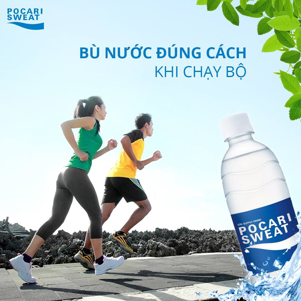 Nước uống dành cho chạy bộ Pocari Sweat