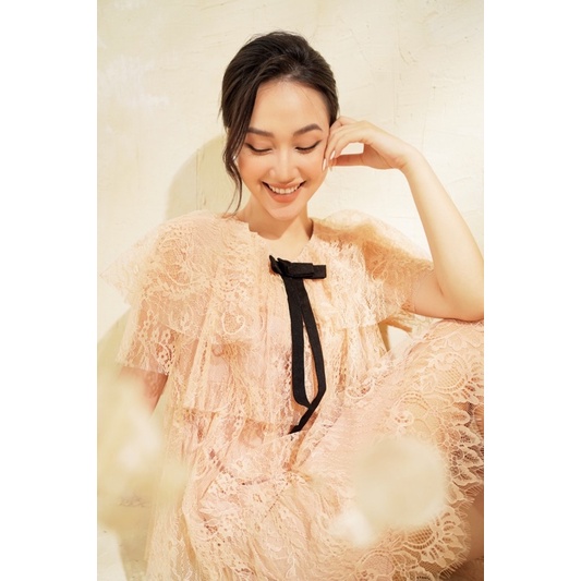 Liin- Váy ren cao cấp thiết kế xòe tầng nữ tính, tôn da | BigBuy360 - bigbuy360.vn