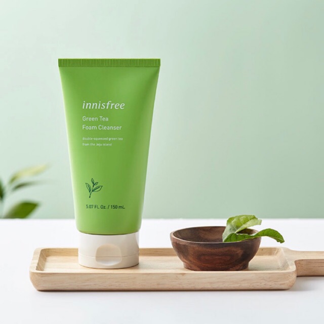 Sữa rửa mặt trà xanh Innisfree Green tea foam cleanser 150ml