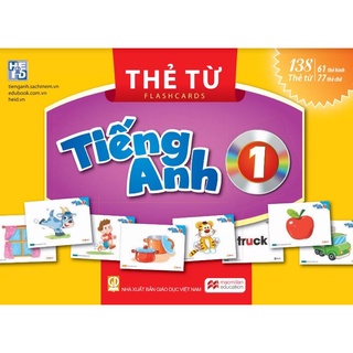 Bộ thẻ từ vựng Tiếng Anh lớp 1
