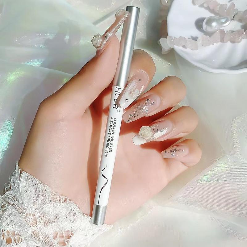 Bút Kẻ Mắt Dạng Lỏng Lâu Trôi Không Thấm Nước Nhanh Khô Màu Nhũ Lấp Lánh