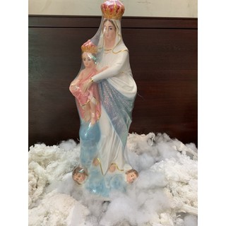 Tượng công giáo -Tượng đức mẹ la vang cổ -40cm