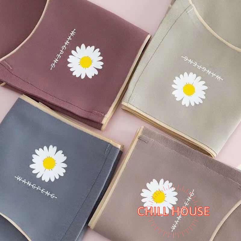 MỚI*Quần lót cotton KHÔNG VIỀN cúc họa mi (LOẠI 1) đủ fom-CHILLHOUSE