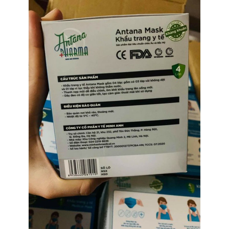 KHẨU TRANG Y TẾ 4 LỚP XANH | BigBuy360 - bigbuy360.vn