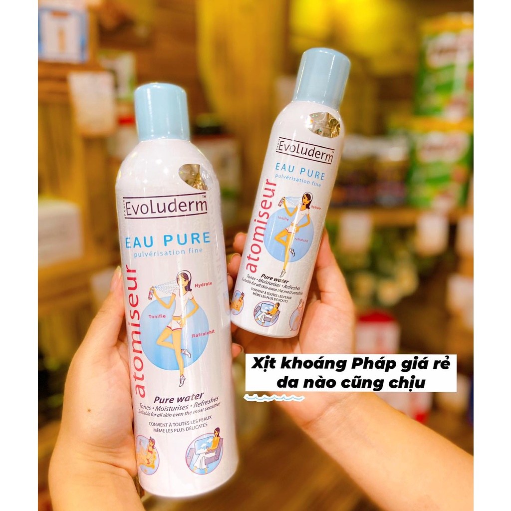 Xịt Khoáng Evoluderm Eau Pure | BigBuy360 - bigbuy360.vn