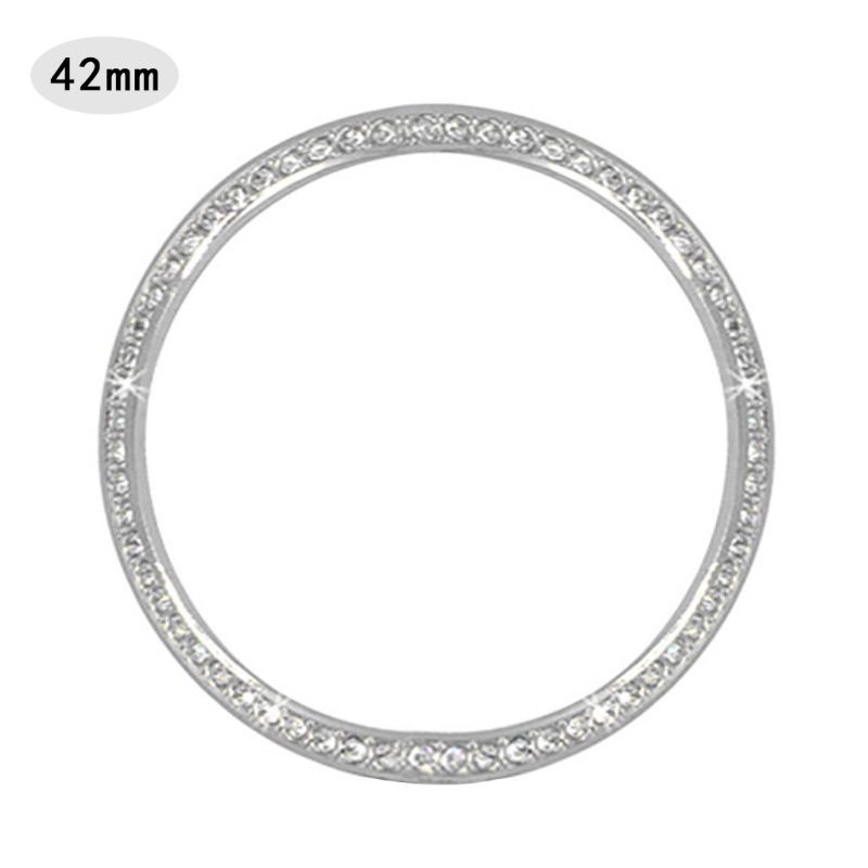 dou Anti Scratch Diamond Bezel Ring Adhesive Cover Replacement for Samsung Galaxy Watch 42MM/46MM