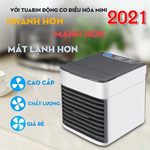 Điều hòa mini, Quạt điều hòa hơi nước để bàn, Máy lạnh mini - Giữ Ẩm Làm Sạch Làm Mát Không Khí - SIÊU HOT Hè 2021