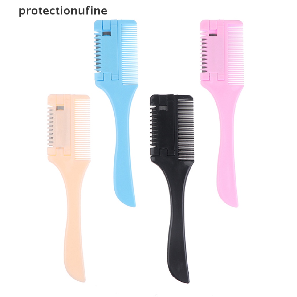 [Hàng mới về] Lược dao cạo cắt tóc hai mặt chuyên dụng